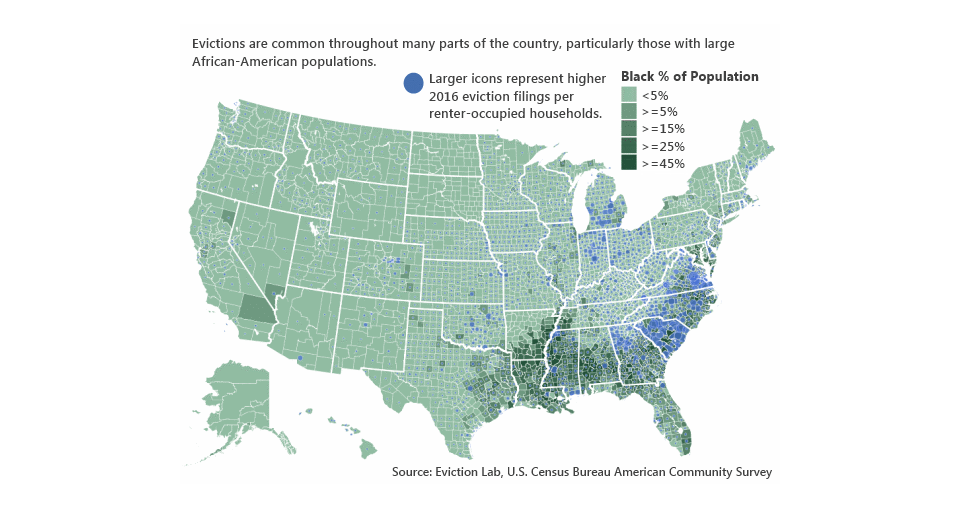 Featured Image for Governing Magazine: Where Evictions Are Most Common