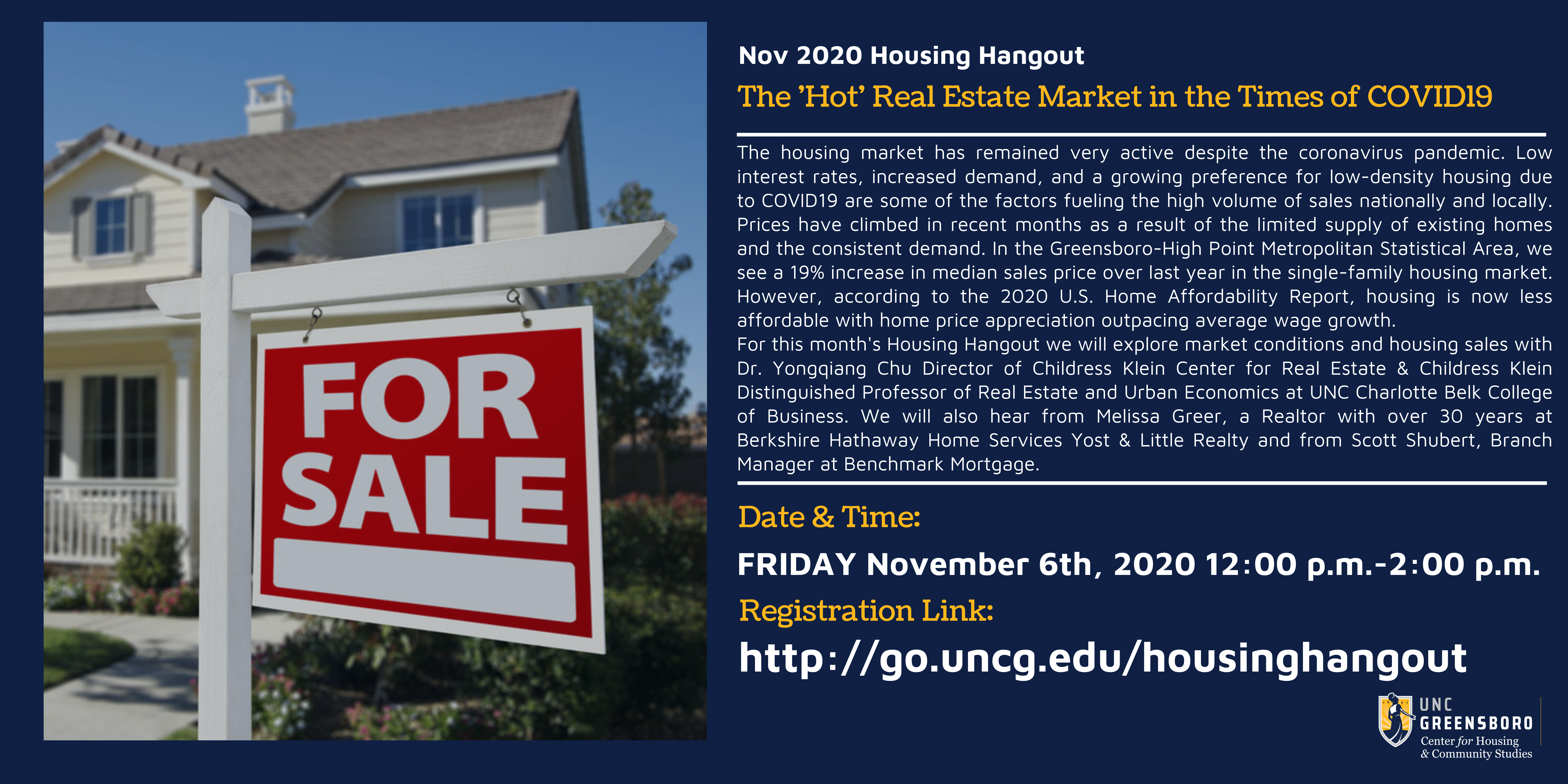 Featured Image for Nov Housing Hangout – Local Real Estate Market