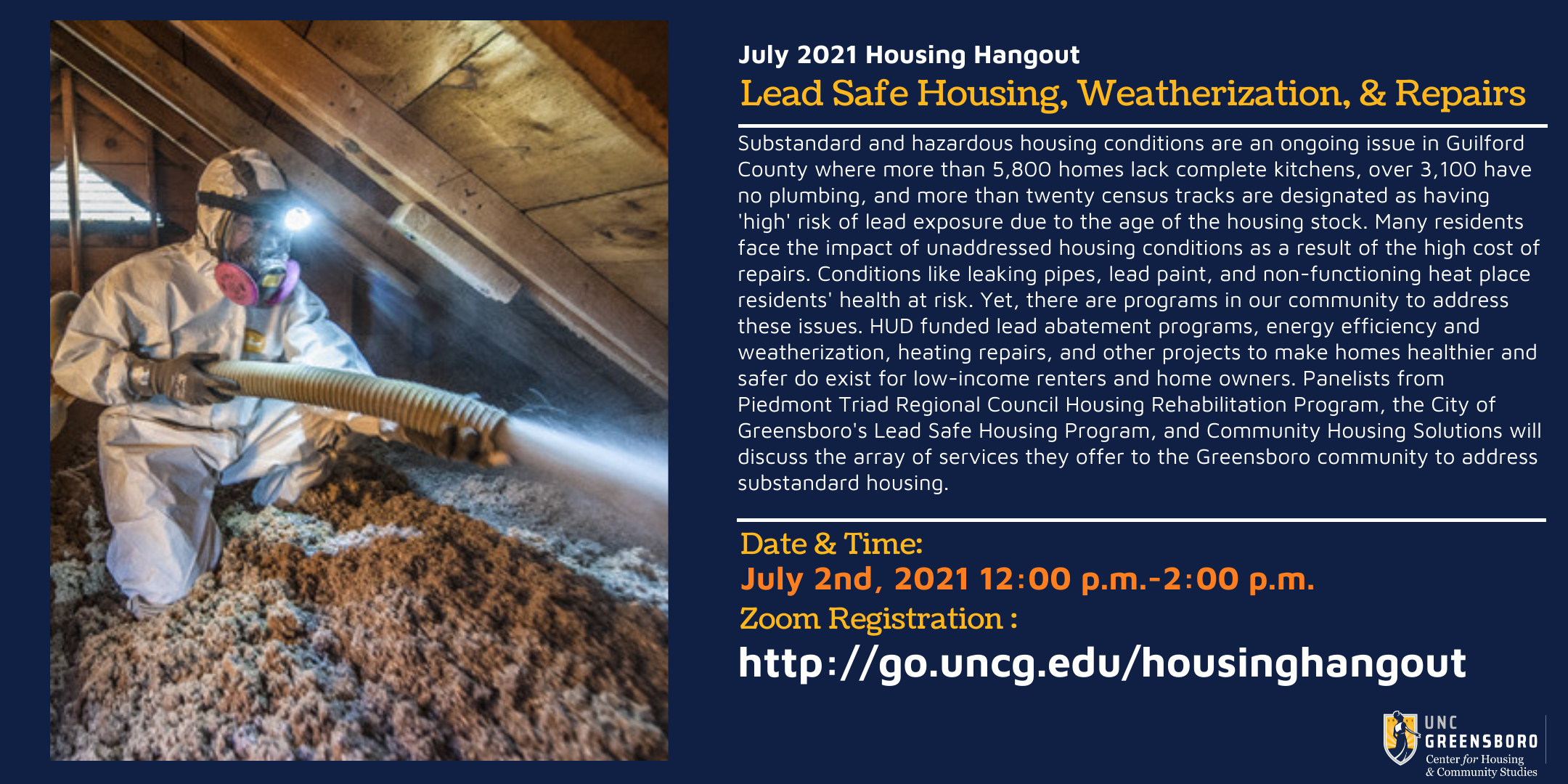 Featured Image for Housing Hangout – Lead Safe Housing, Weatherization, & Repairs